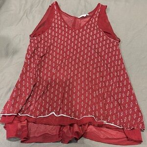G&L Patterned Sleeveless Top